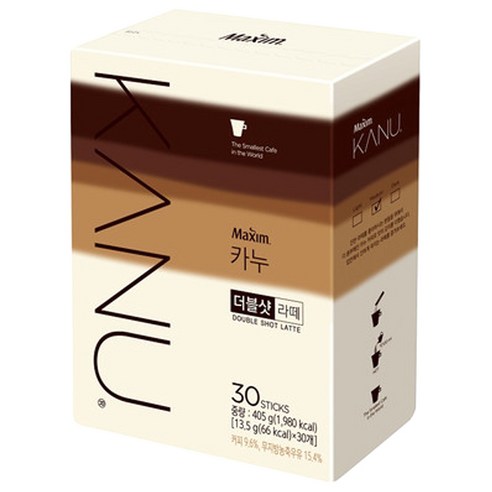 MAXIM Kanu Double Shot Latte 13.5g 30T