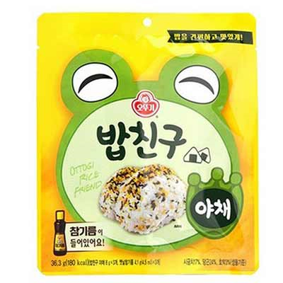 OTTOGI Rice Seasoning (Vegetable Flavor) 36.3g
