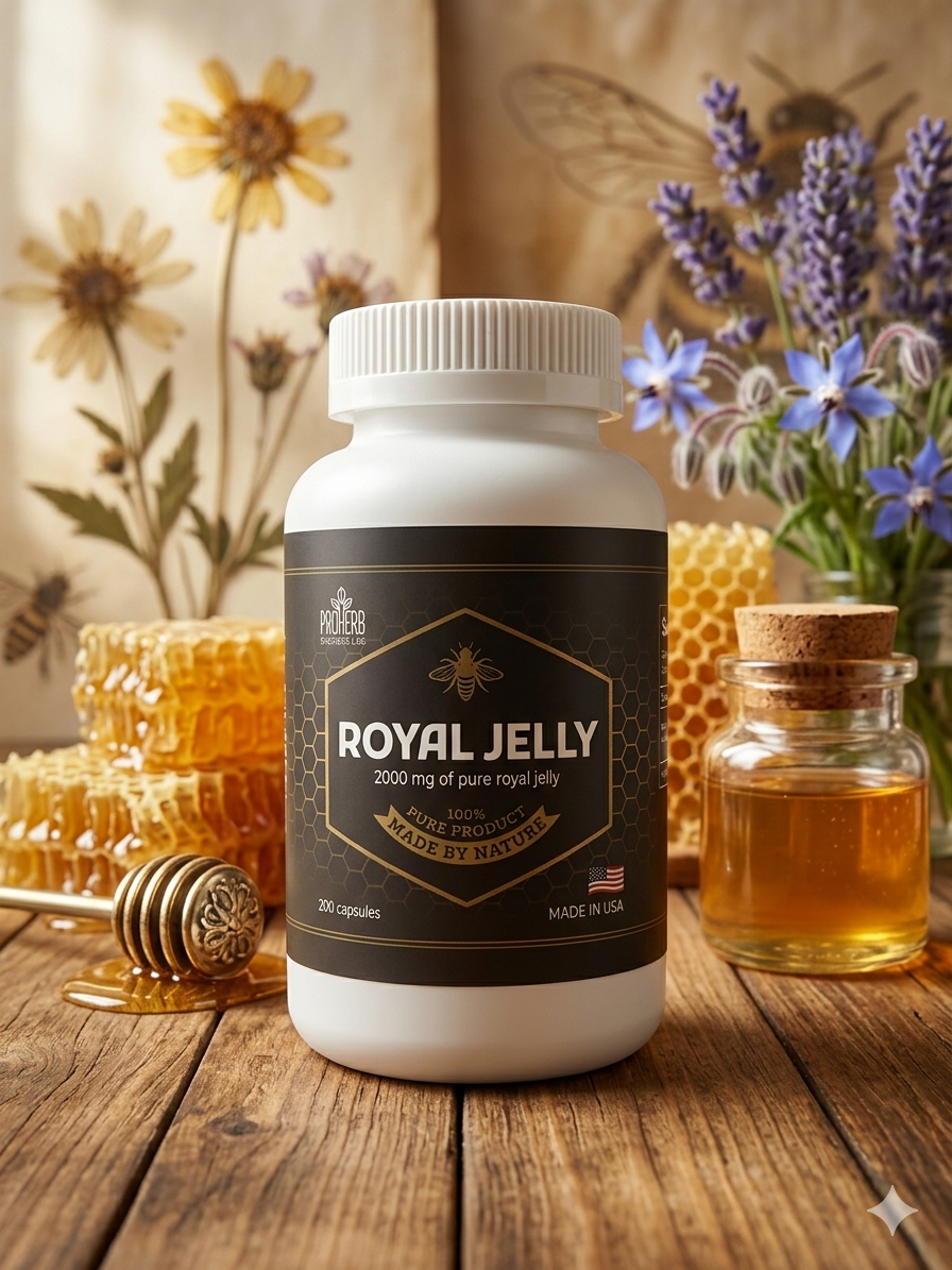 프로허브 로얄젤리 2000mg 200 캡슐