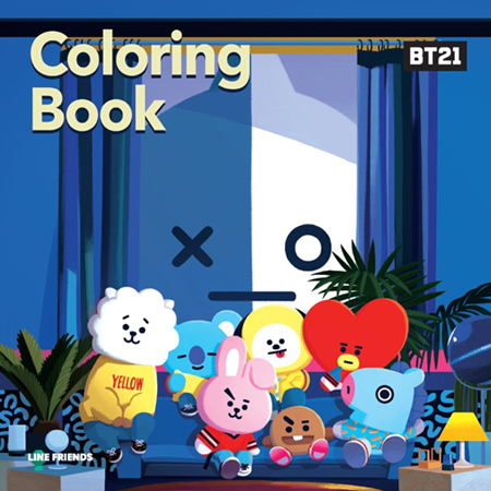 BT21 컬러링북