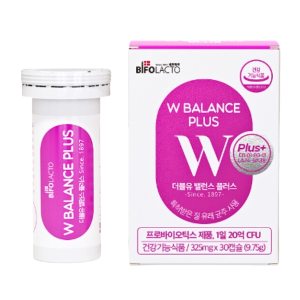 BIFOLACTO W Balance Plus (325mg x 30 Caps) 1 Box